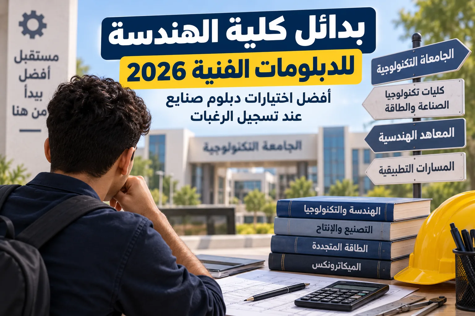 بدائل كلية الهندسة للدبلومات الفنية 2026