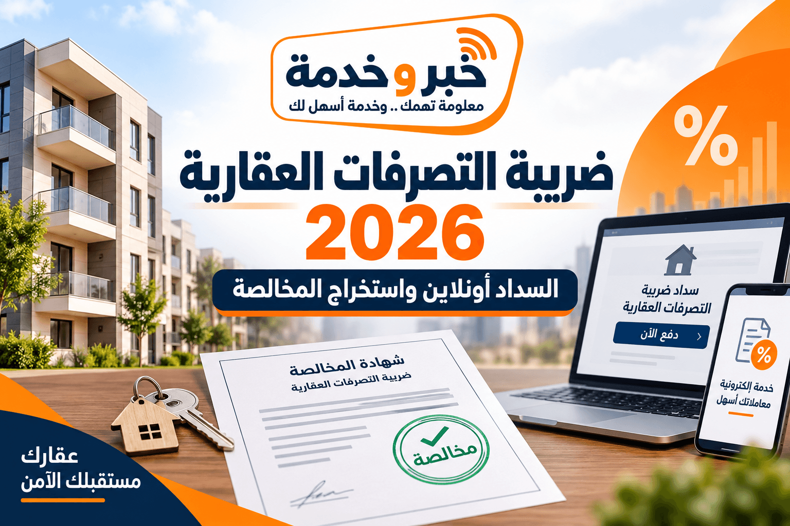 ضريبة التصرفات العقارية 2026