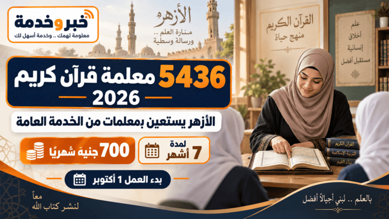 الأزهر يستعين بـ5436 معلمة قرآن كريم 2026.. الشروط والمكافأة وموعد بدء العمل