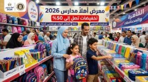 معرض أهلاً مدارس 2026.. الأماكن والمواعيد والتخفيضات في المحافظات
