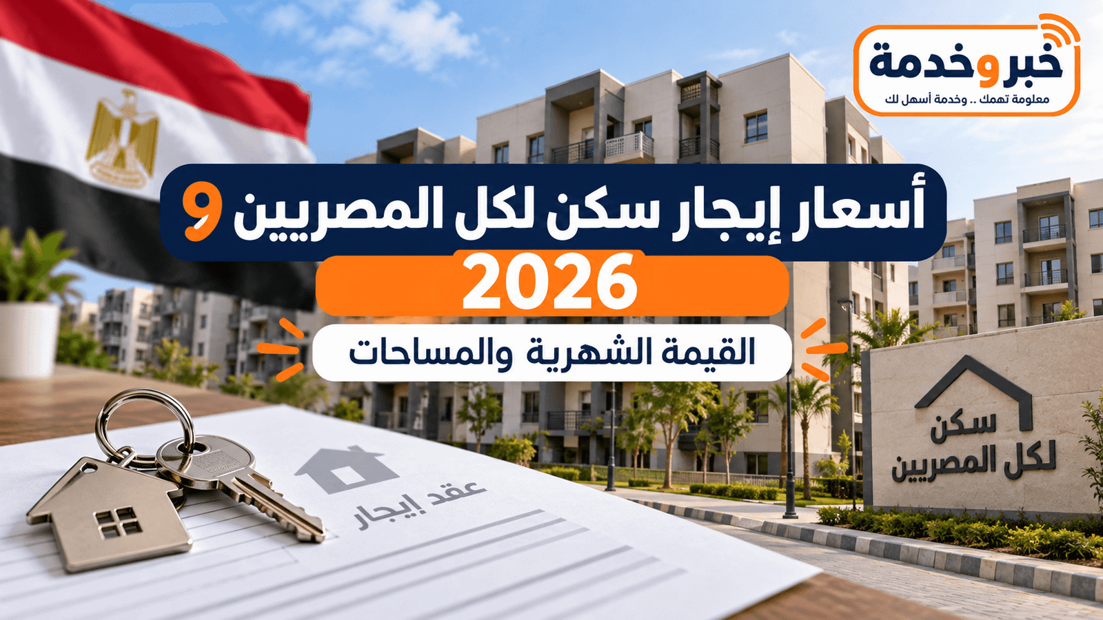 أسعار إيجار سكن لكل المصريين 9 2026 والقيمة الشهرية والمساحات بالمحافظات والمدن الجديدة