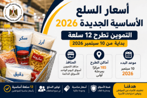 أسعار السلع الأساسية 2026.. بدء طرح 12 سلعة في 284 منفذًا والأسعار كاملة