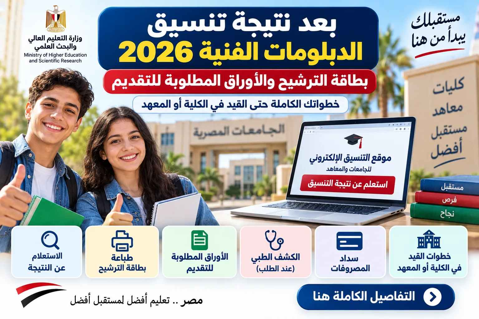 بطاقة الترشيح النهائية 2026